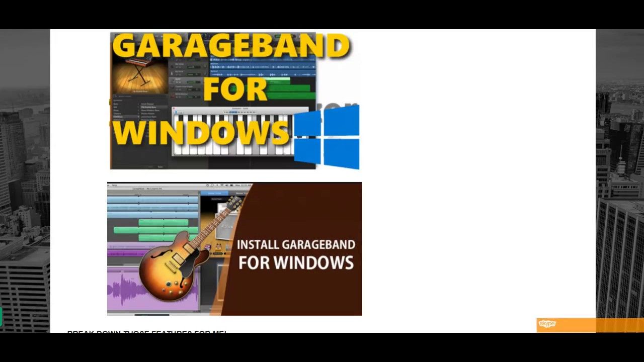 garageband for pc windows vista